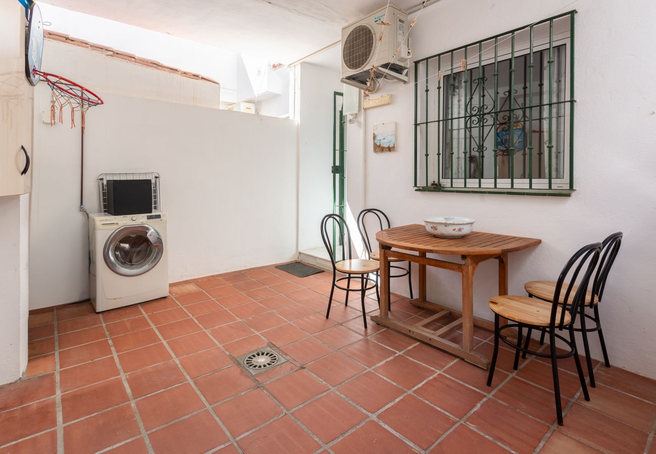 Doppelhaushälfte in Nerja - Sonnige Dachterrasse in der Nähe des Burriana-Strandes