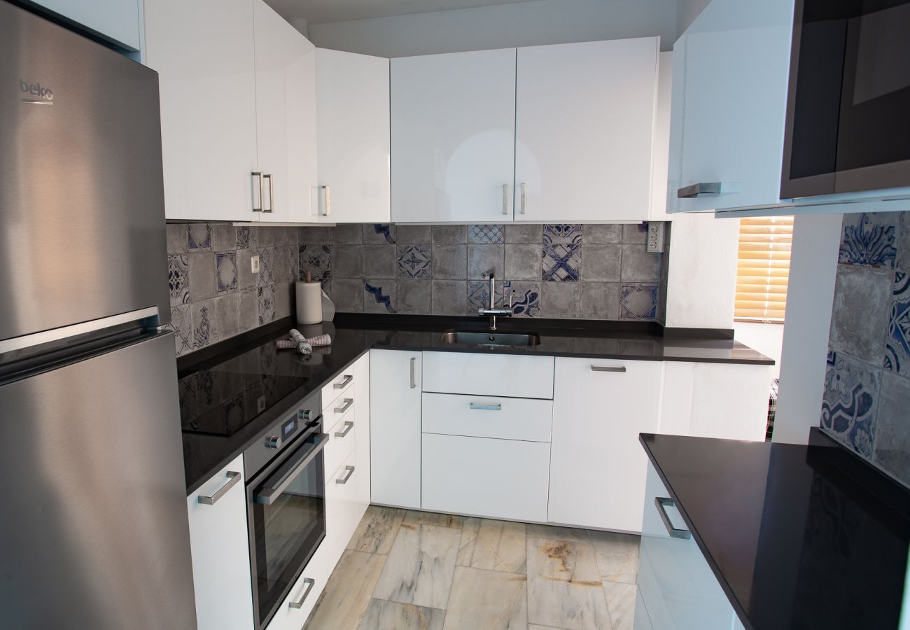 Doppelhaushälfte in Nerja - Sonnige Dachterrasse in der Nähe des Burriana-Strandes