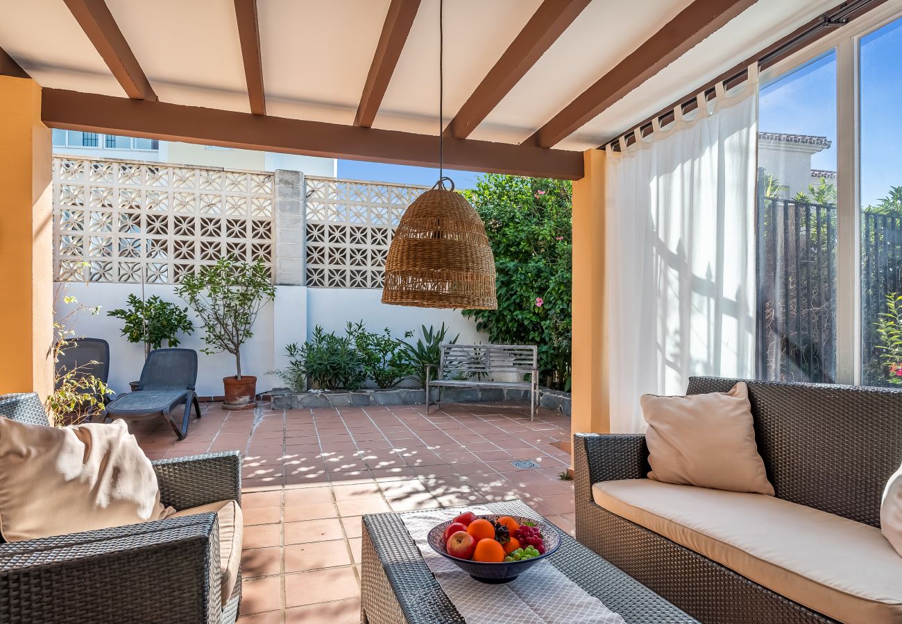 Doppelhaushälfte in Nerja - Burriana-Strand – 3 großzügigen Terrassen und Meerblick