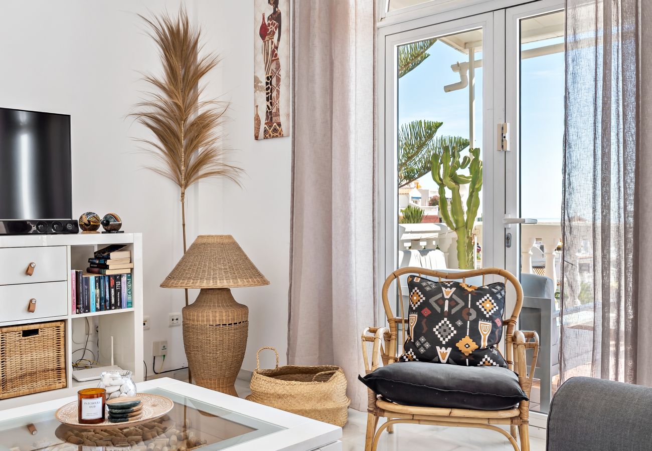 Doppelhaushälfte in Nerja - Moderner Luxus – Townhouse mit privatem Pool und Meerblick