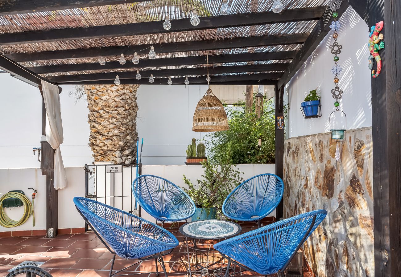 Doppelhaushälfte in Nerja - Moderner Luxus – Townhouse mit privatem Pool und Meerblick