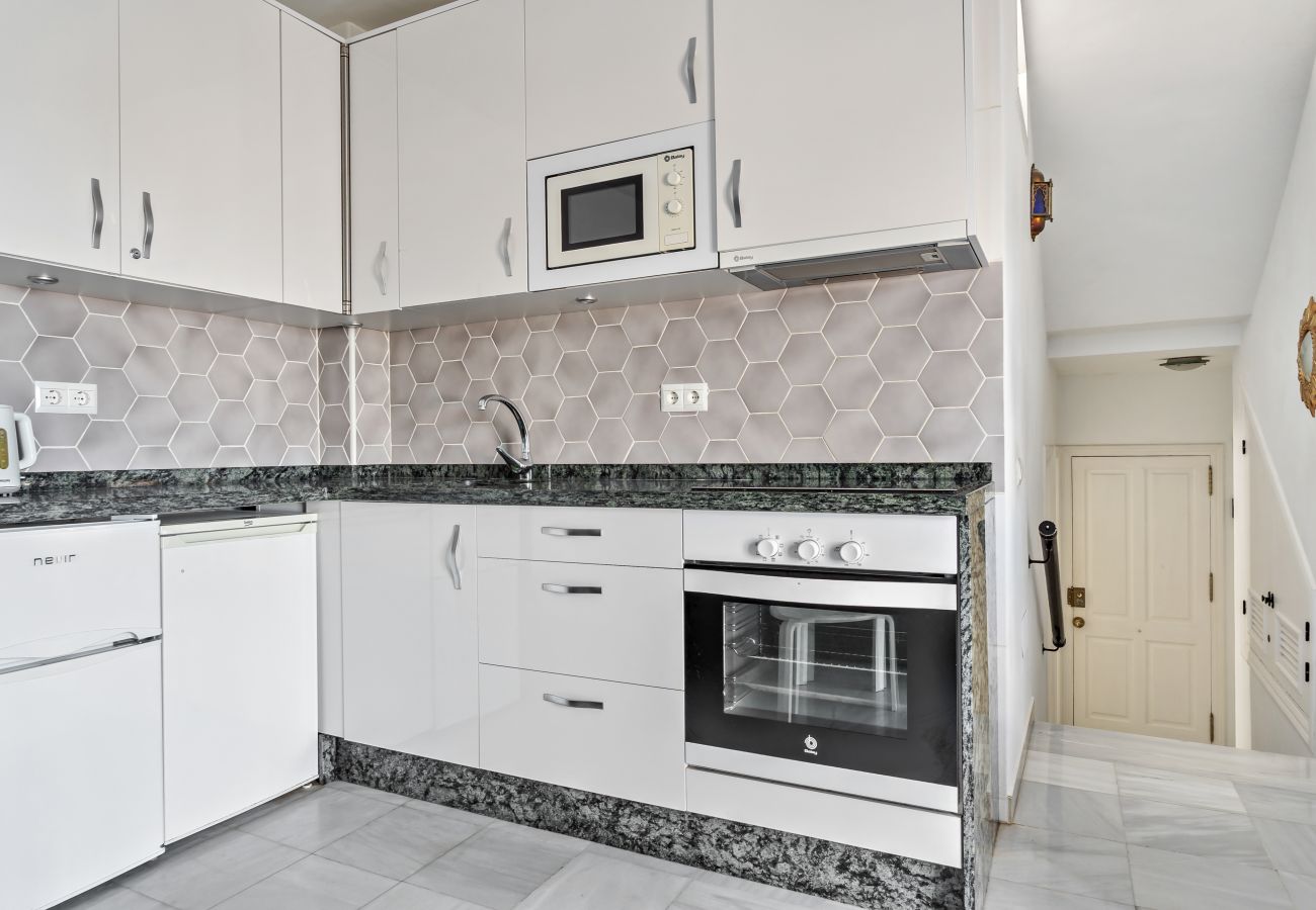 Ferienwohnung in Nerja - Meerblick, drei Terrassen – nahe Burriana Beach