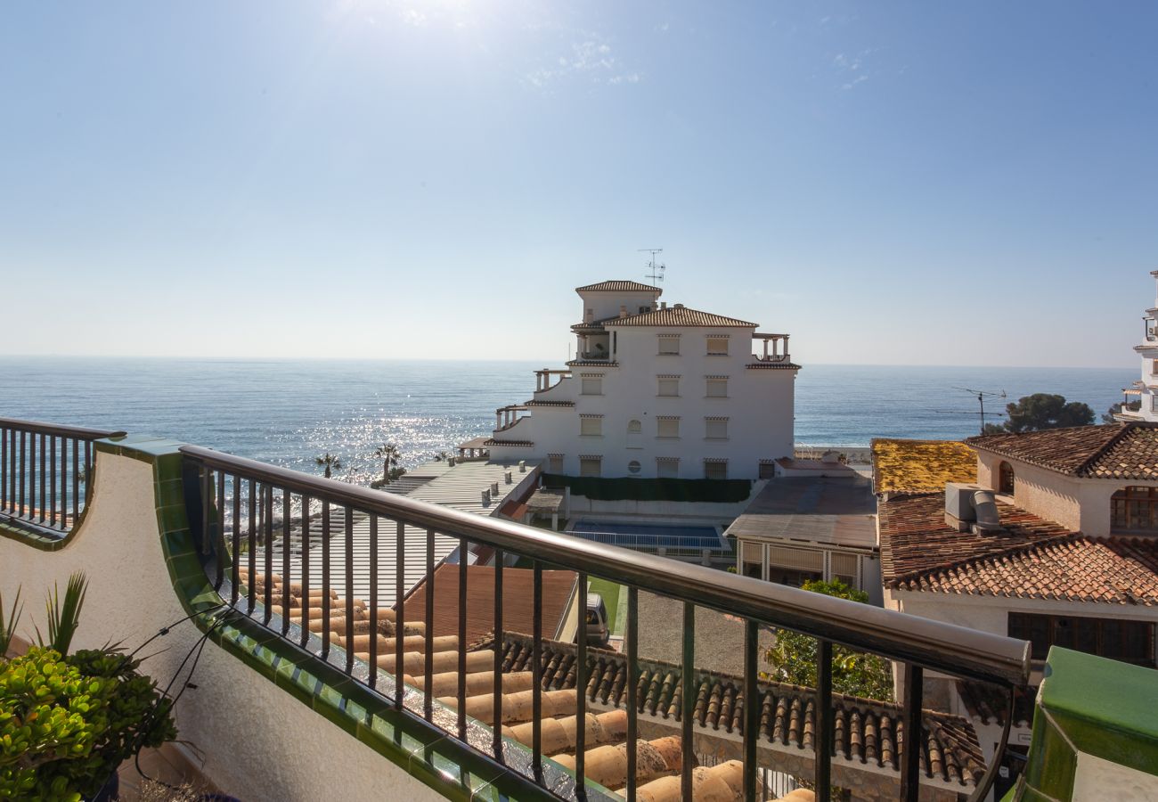 Ferienwohnung in Almuñecar - Geräumige Terrasse mit atemberaubender Aussicht