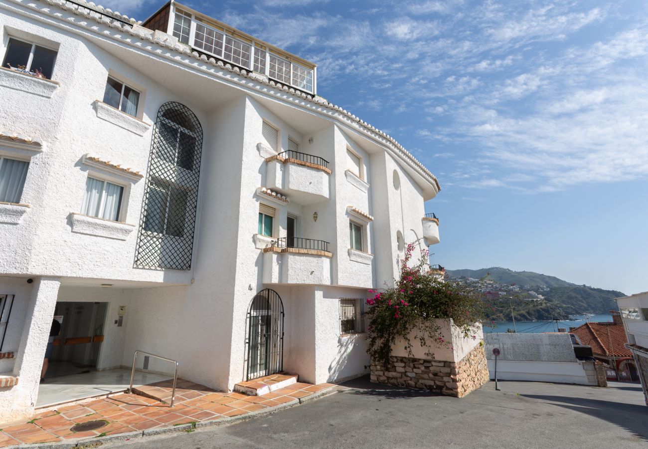 Ferienwohnung in Almuñecar - Geräumige Terrasse mit atemberaubender Aussicht