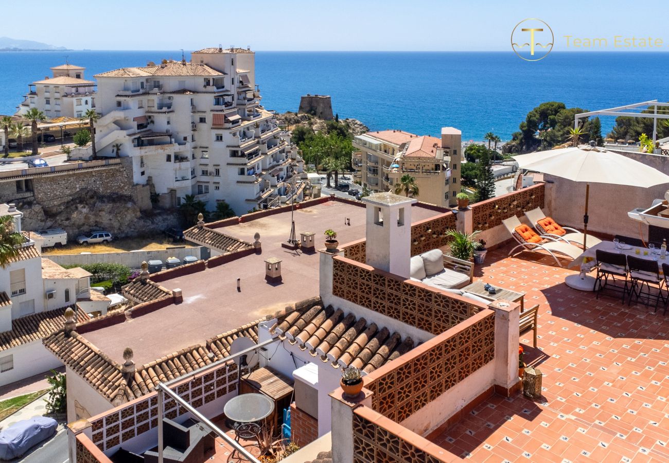 Apartamento en Almuñecar - Terraza y vista al mar, a 2 min de la playa