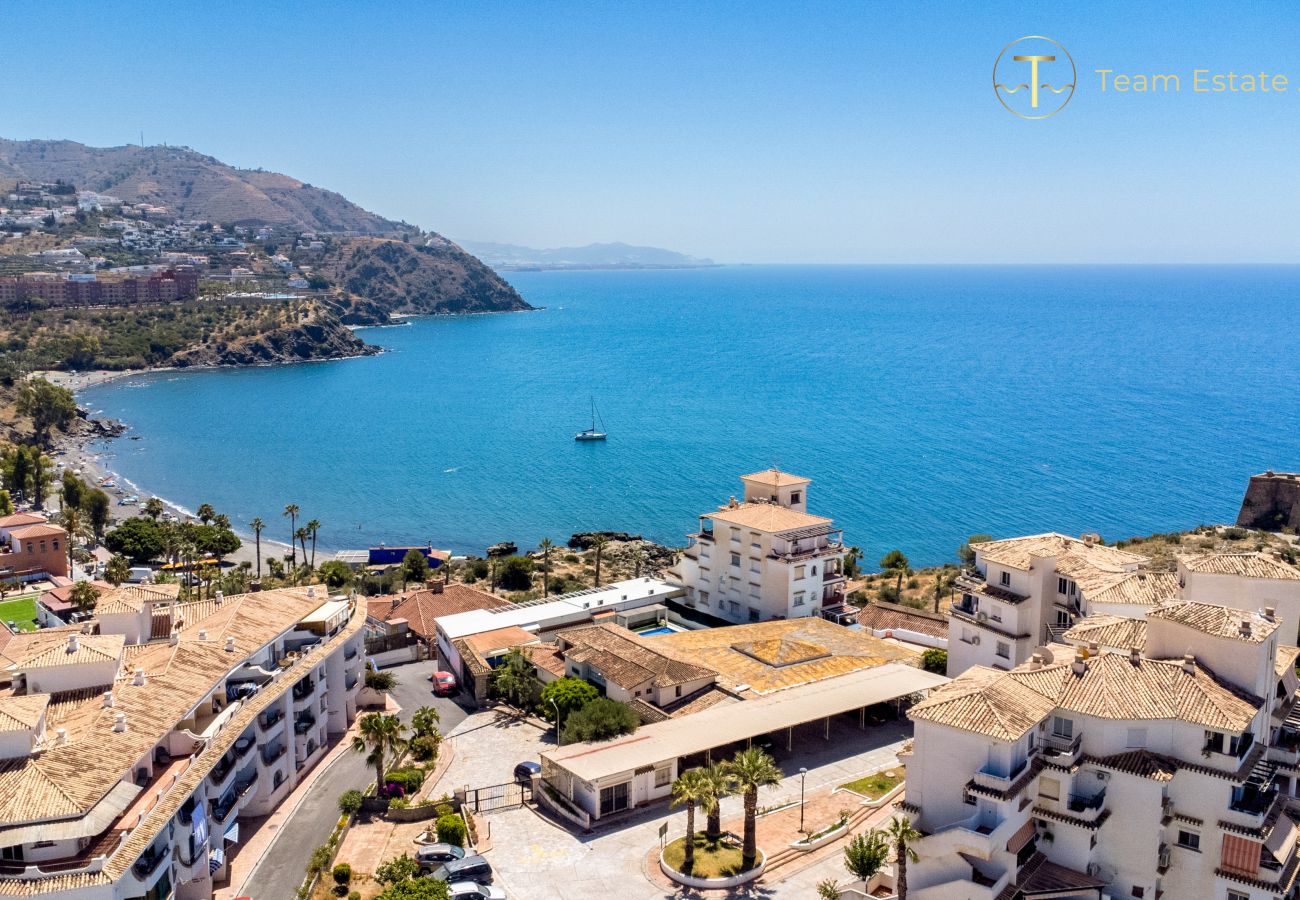 Apartamento en Almuñecar - Terraza y vista al mar, a 2 min de la playa