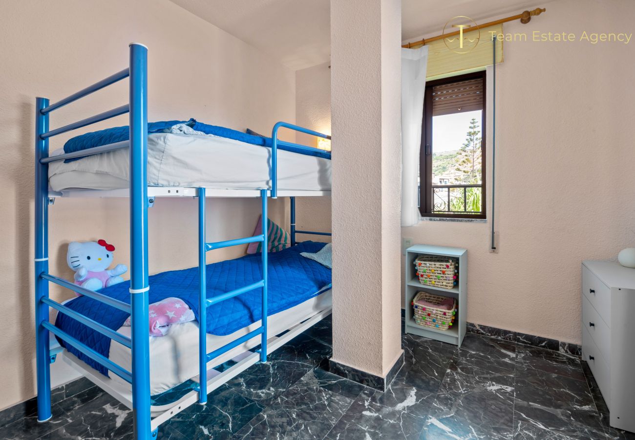 Apartamento en Almuñecar - Terraza y vista al mar, a 2 min de la playa