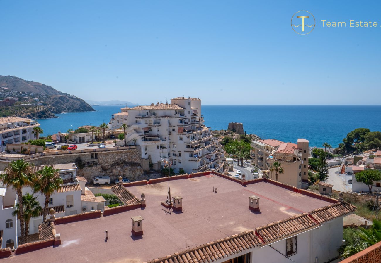 Apartamento en Almuñecar - Terraza y vista al mar, a 2 min de la playa