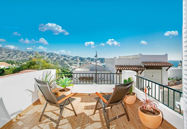 Terraced House in La Herradura - Townhouse, Sea View, Large Terrace, Pool & Paddle Courts Terraced House in La Herradura - Townhouse, Sea View, Large Terrace, Pool & Paddle Courts