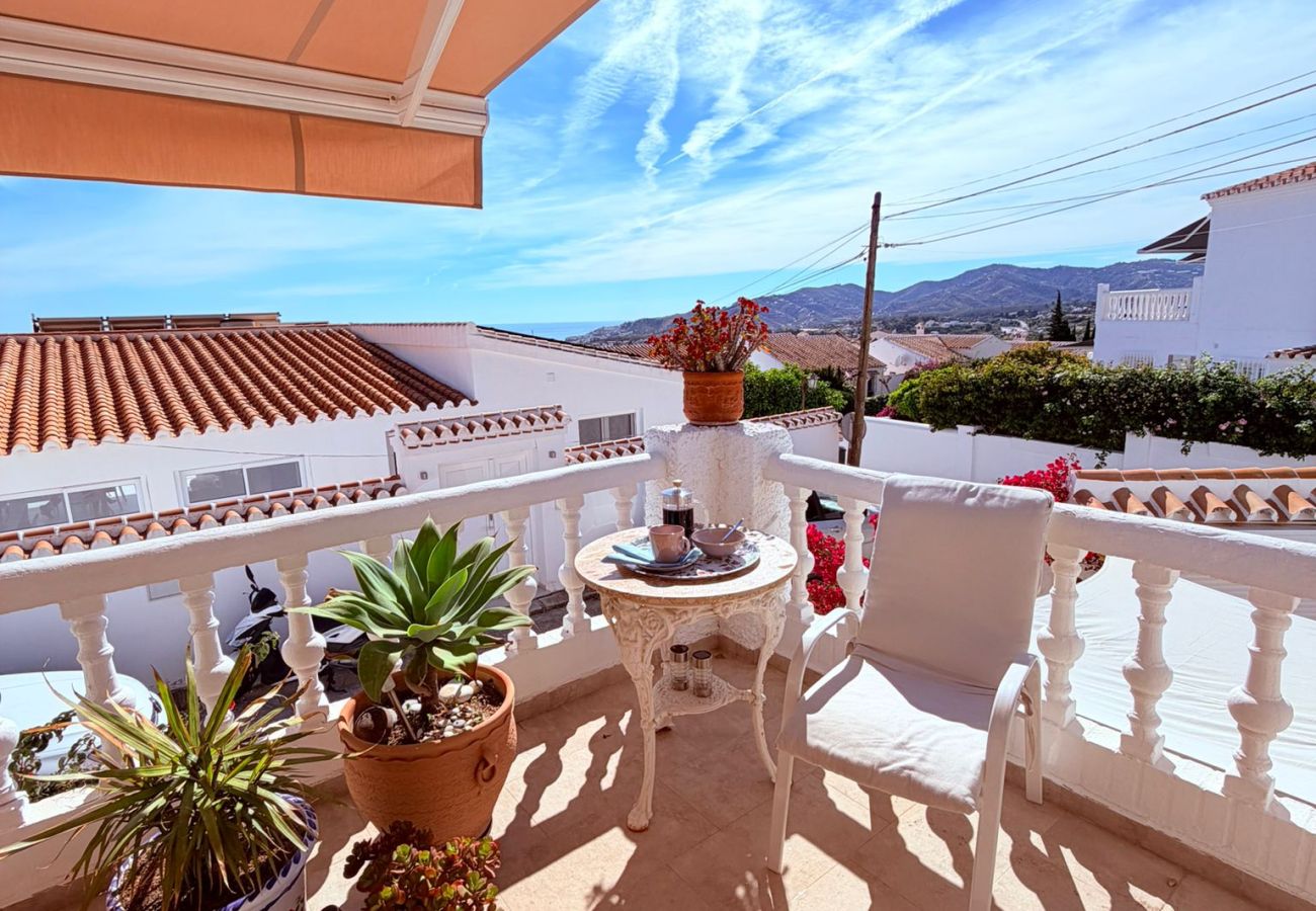 Terraced House in Nerja - Townhouse w/ Terraces, Garden & Shared Pool