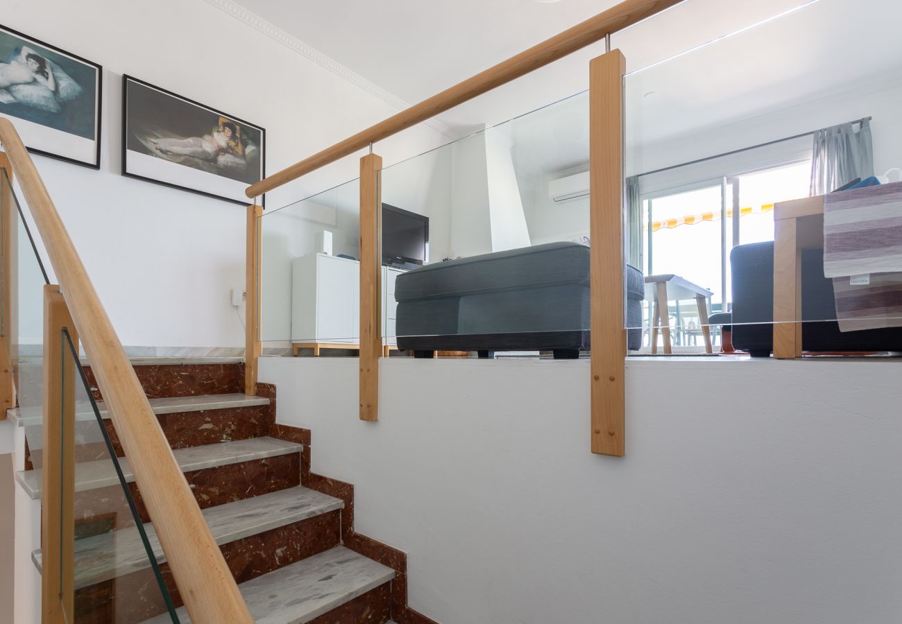 Terraced House in Nerja - Sunny Roof Terrace Near Burriana Beach