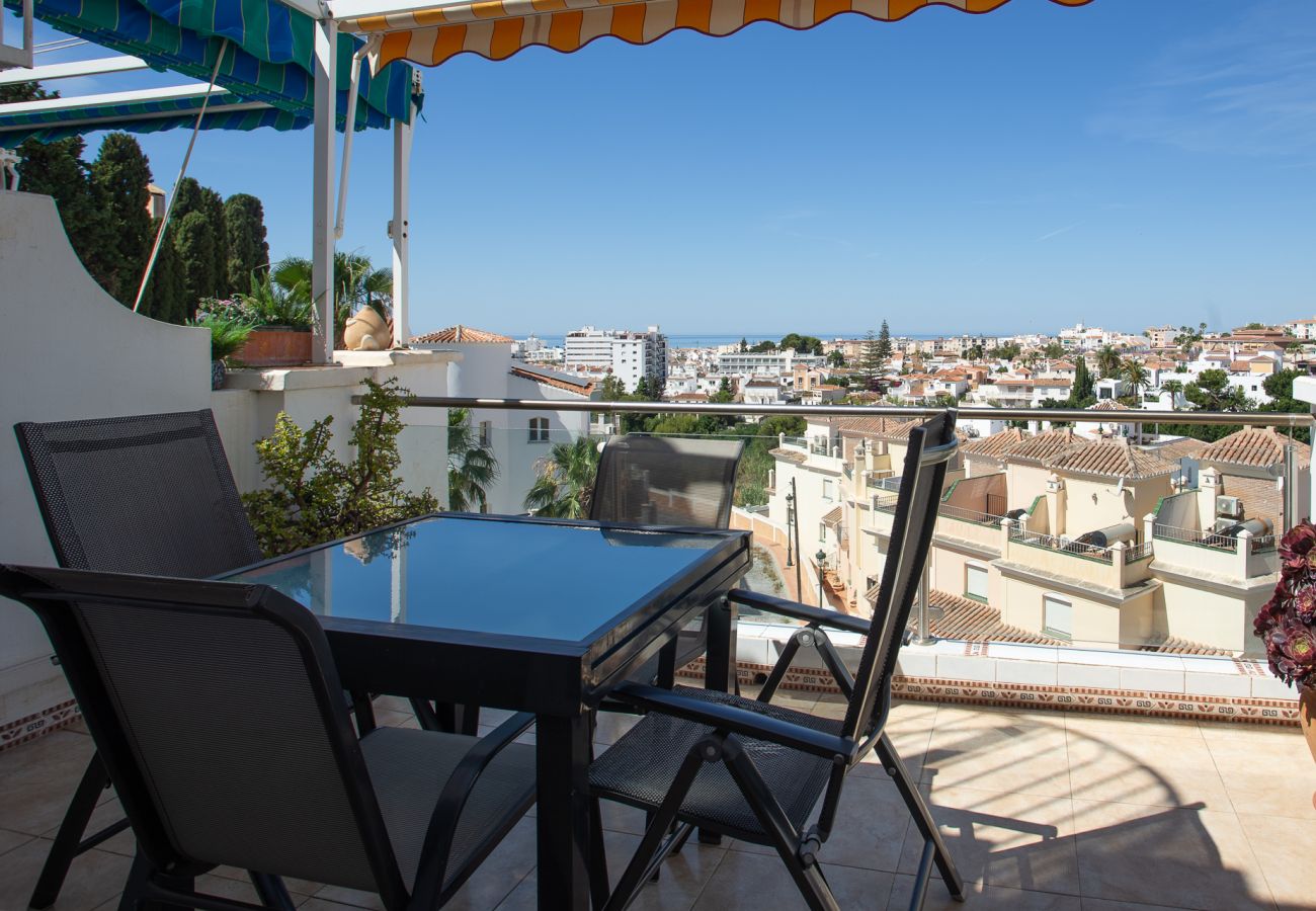 Terraced House in Nerja - Sunny Roof Terrace Near Burriana Beach