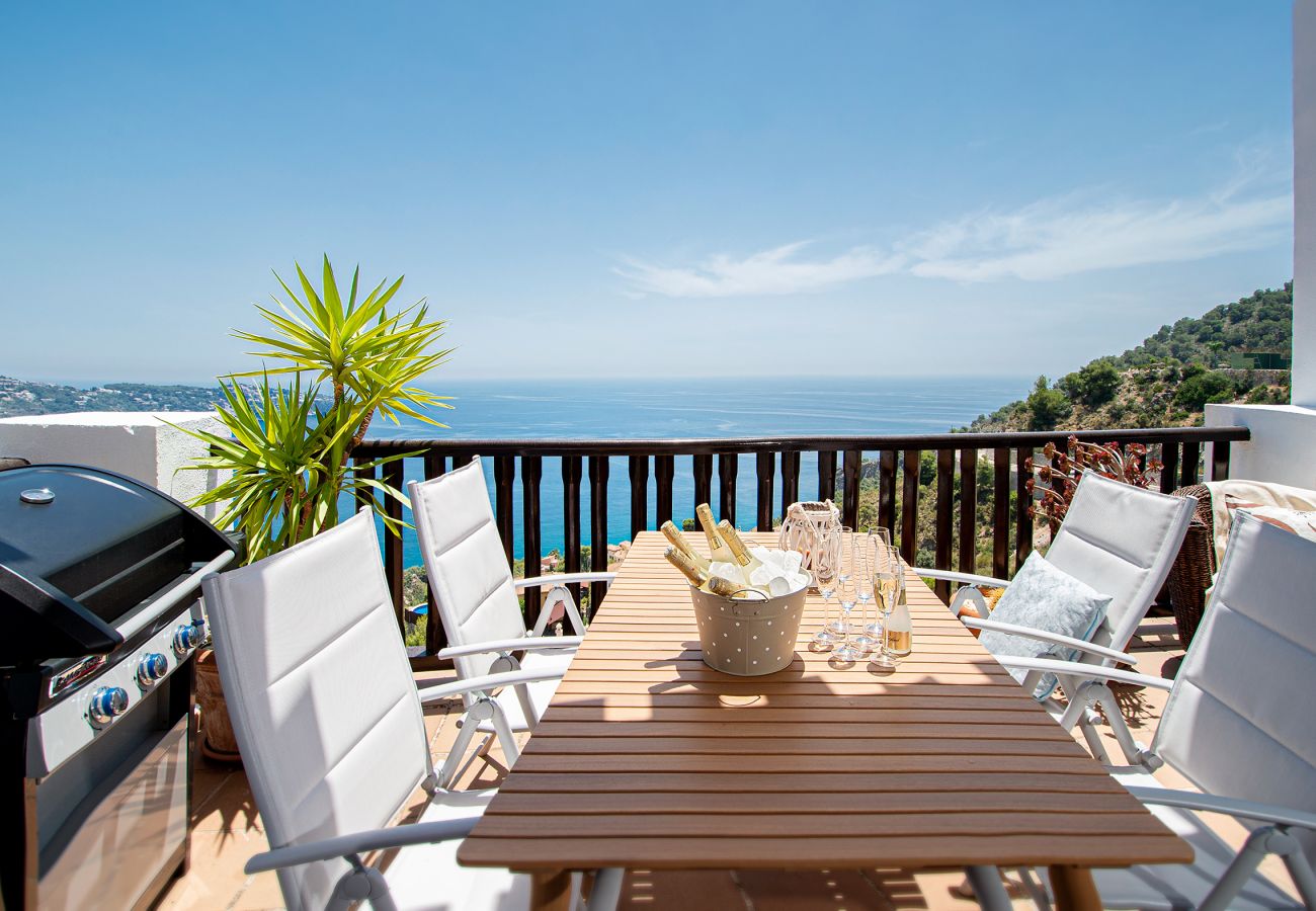 Takvåning i La Herradura - Penthouse med panoramautsikt över havet i La Herradura