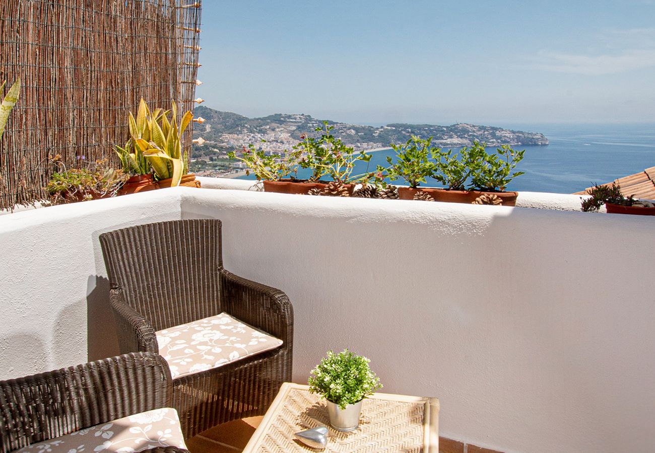 Takvåning i La Herradura - Penthouse med panoramautsikt över havet i La Herradura