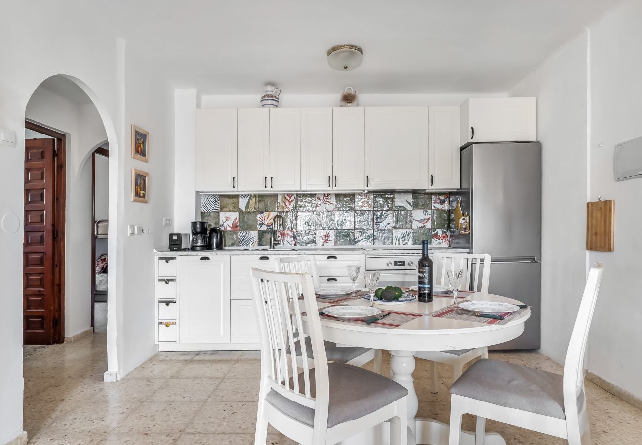 Radhus i Nerja - Capistrano-hus, tillgång till Nerjas bästa poolområde