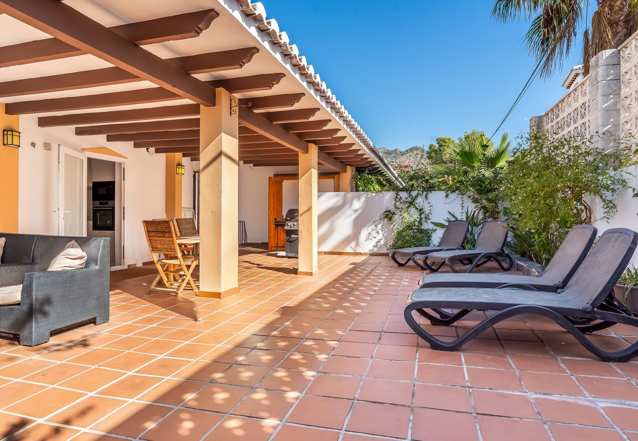 Radhus i Nerja - Burriana-stranden – radhus med 3 rymliga terrasser och havsutsikt